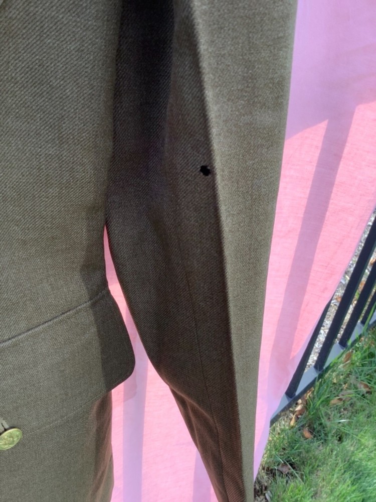 WWII US Army Dress Jacket 3rd Service Command Ruptured Duck Authentic