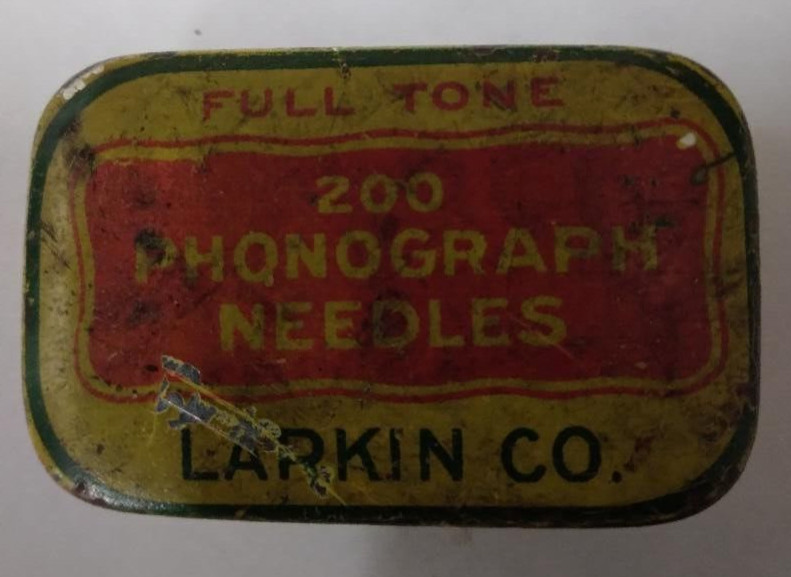 LARKIN CO PHONOGRAPH NEEDLES TIN- FULL TONE