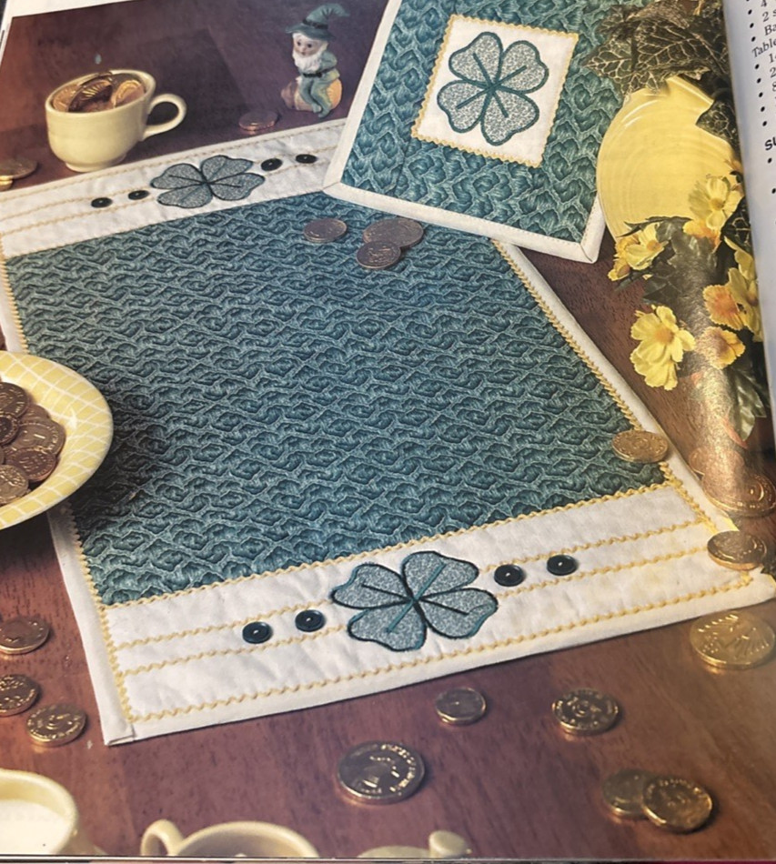 Vtg Rare Quick & Easy Quilting Patterns April 1999