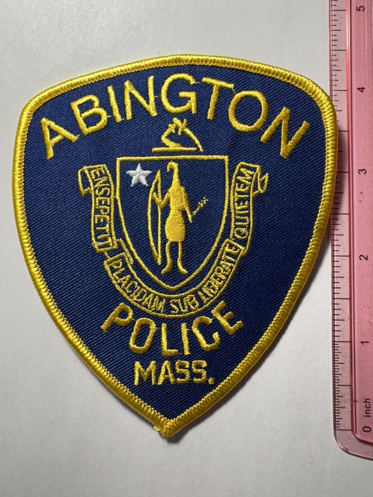 Abington Massachusetts Police Patch