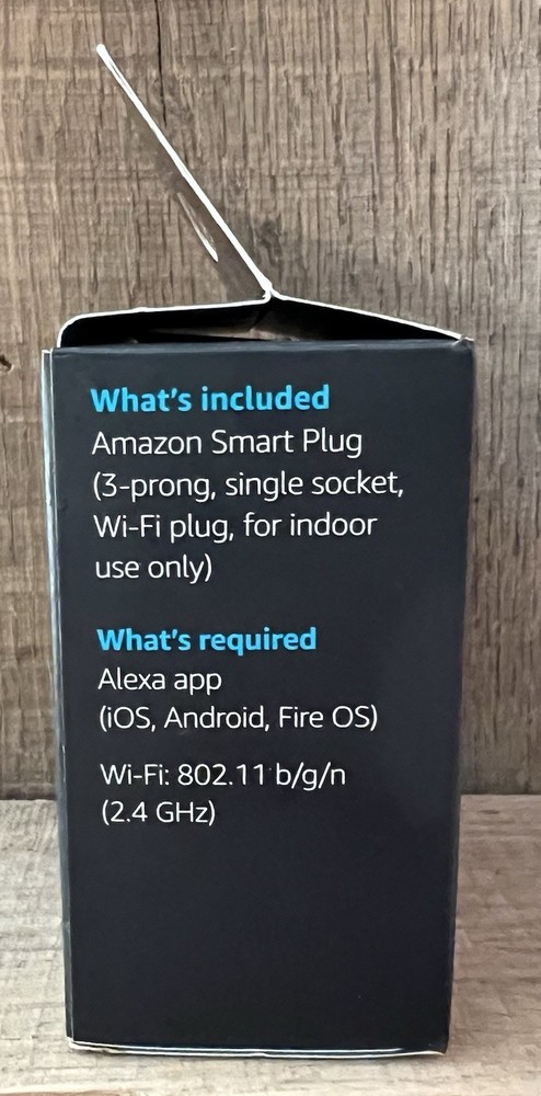 NIB Amazon Alexa Smart Plug — Wi-Fi Smart Home Device”