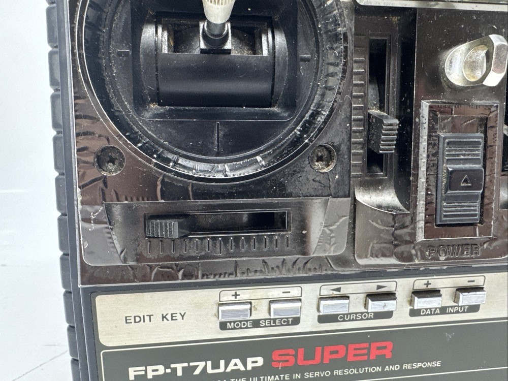 FUTABA FP-T7UAP SUPER - PCM 1024 / PPM TRANSMITTER- SYSTEM Untested - No Battery