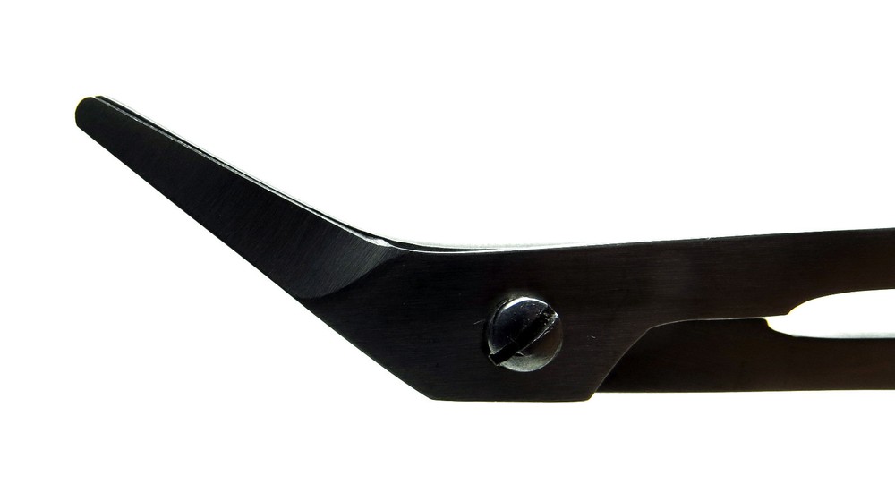 Micro Toothing Scissors 8" Angled End 1.5" Universal Ergonomic Instruments