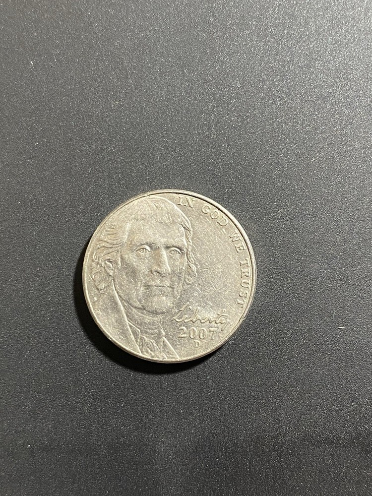 🔥2007 D Jefferson Nickel With DDR Errors🔥