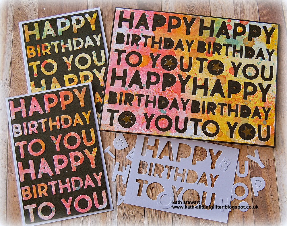 Sizzix Thinlits Bold Text #1 7pc set #665847 Retail $34.99 designer Tim Holtz