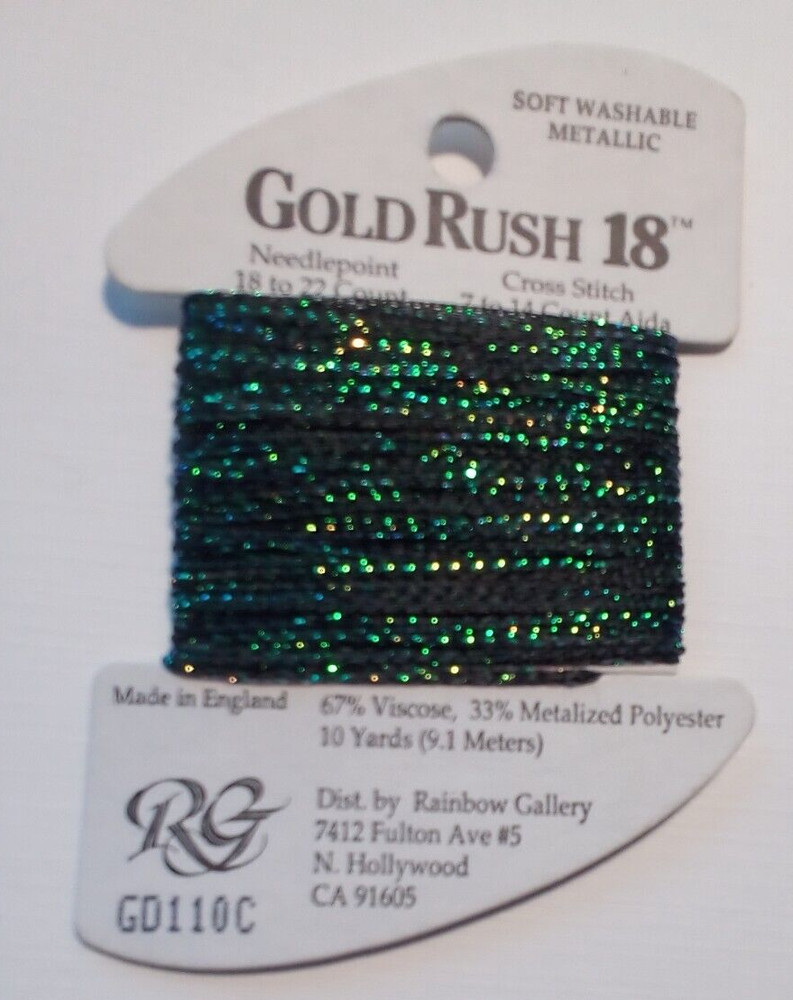 Rainbow Gallery Gold Rush 18 threads