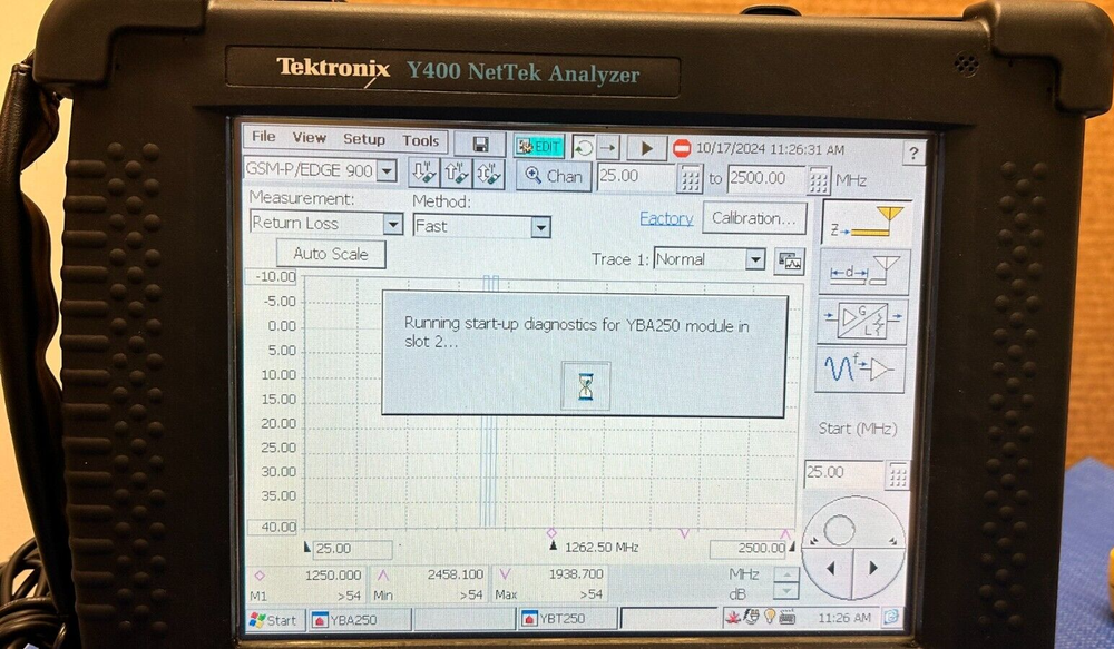 TEKTRONIX Y400 NETTEK ANALYZER