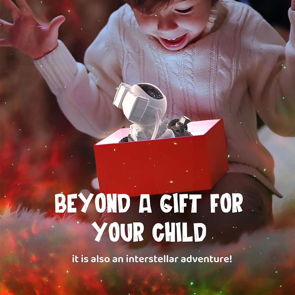 Astronaut Galaxy Projector Starry Nebula Ceiling LED Night Lights for Decor Gift