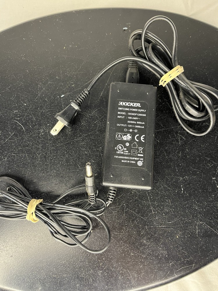 Kicker iKick IK500 Stereo System For iPod Docking Player No Remote Tested