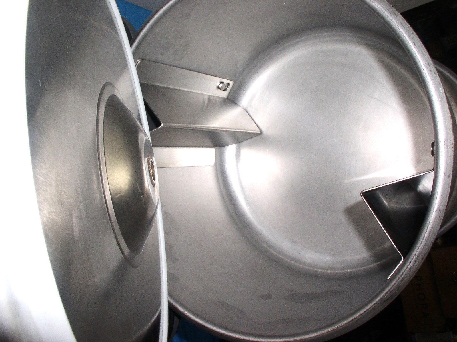 BIRO VTS 43 VACUUM TWIN 20 LB TUMBLER MEAT MARINATOR w/ PUMP 115V VERY CLEAN