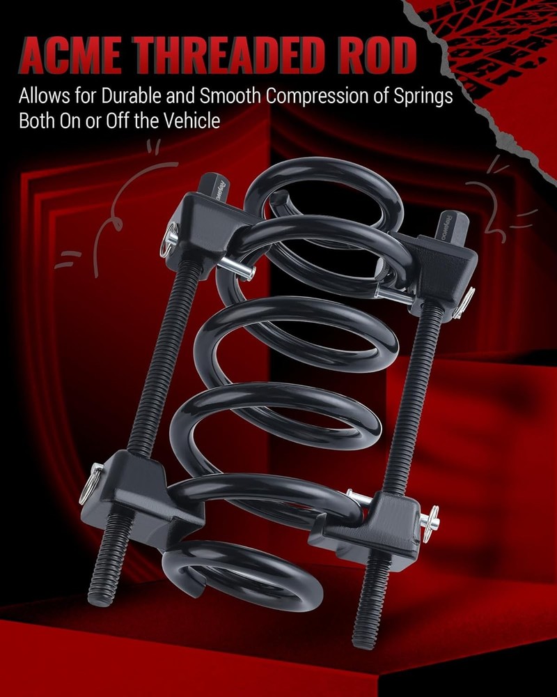 Reywoo Spring Compressor Tool, Heavy-Duty Coil Spring Compressor Tool with Locki
