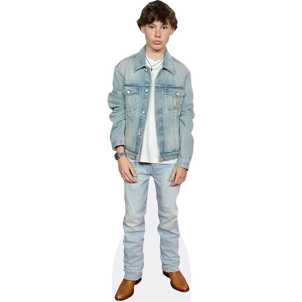 Maddox Batson (Double Denim) Mini Size Cutout