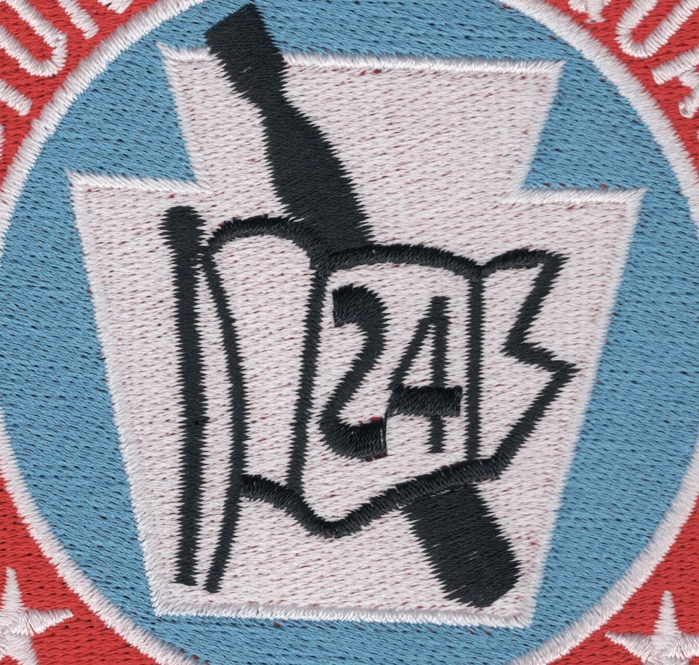 DESRON 24 Destroyer Squadron Patch - Blue Version