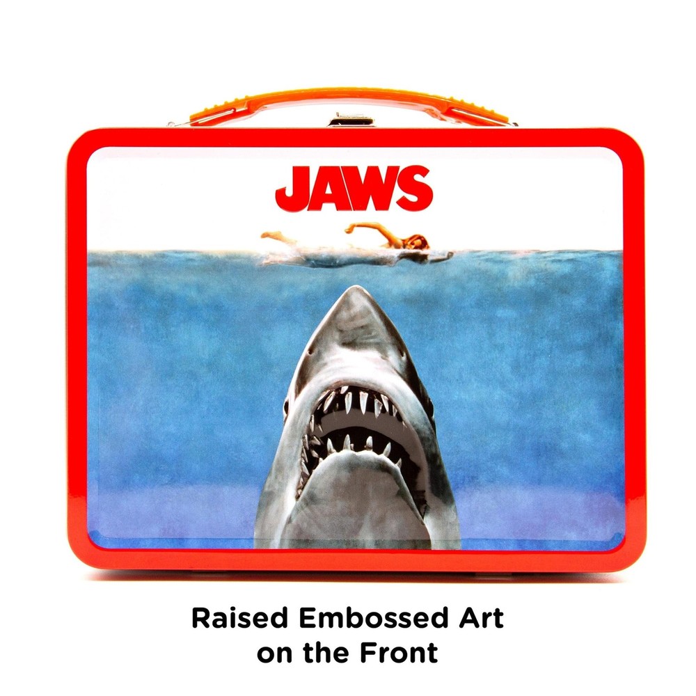 JAWS Embossed Tin Fun Box