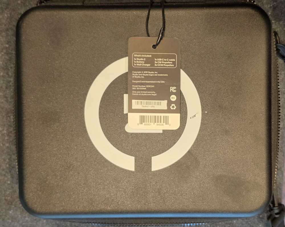 Skydio 2 Drone, 2 Batteries, Controller, Original Packaging, Accessories