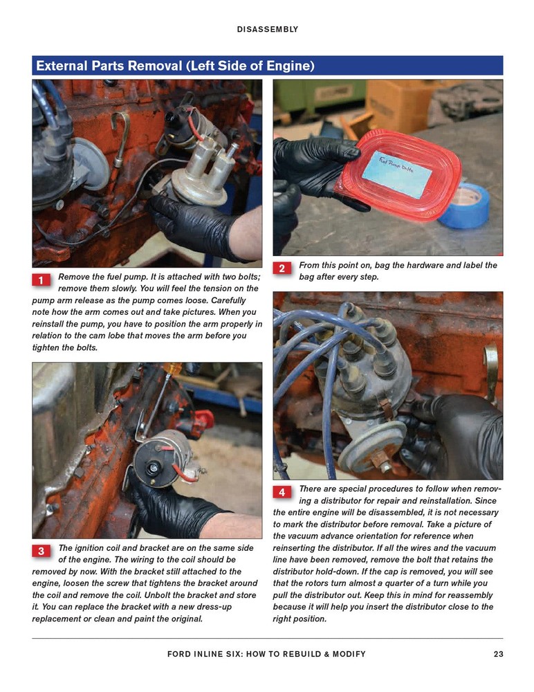 Ford Inline Six Engine Rebuild & Modification Guide for Mustangs & Falcons