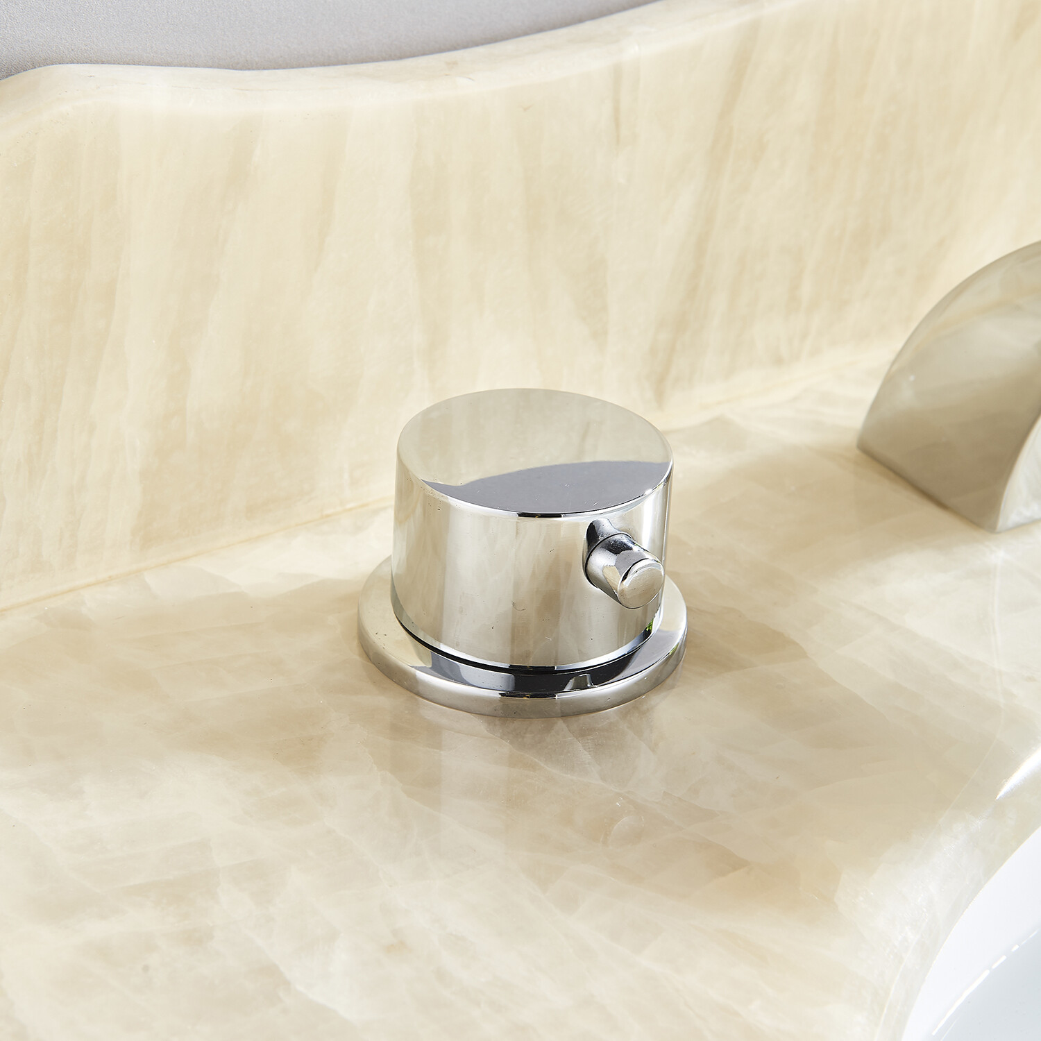 Bathroom Faucet Waterfall 8 inch Widespread Basin Sink Mixer Tap Chrome Finish