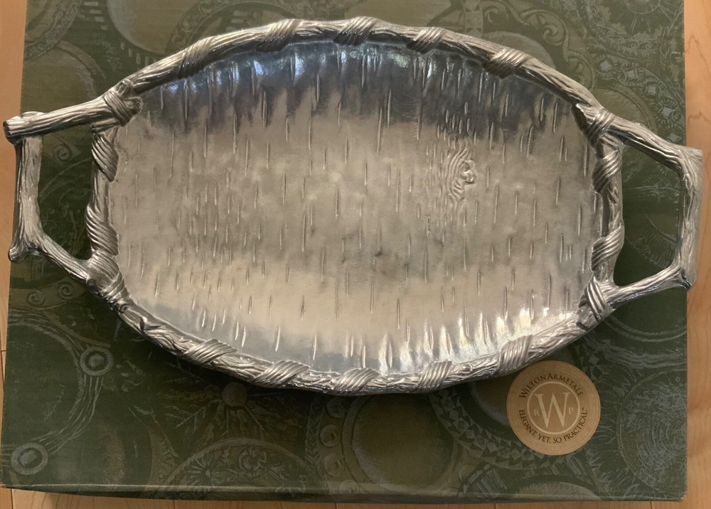 WITTON ARMETALE LG OVAL TRAY