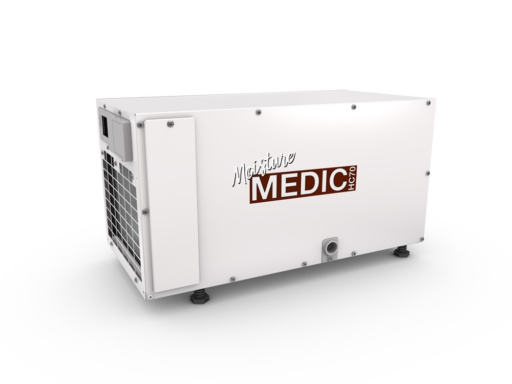 Crawl Space Dehumidifier - Moisture Medic® 70 Pint Dehumidifier