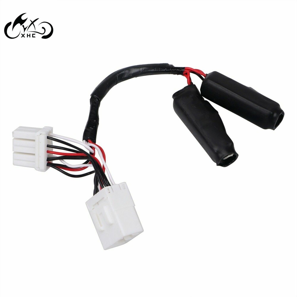 LED Equalizer Load Turn Signal Resistor Plug in Flasher For Harley Softail FLHT