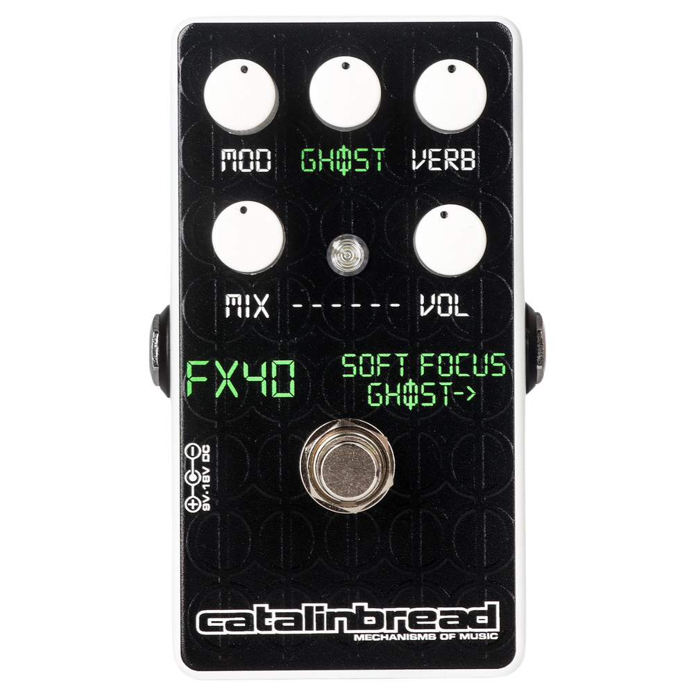 New Catalinbread Soft Focus Ghost Reverb Guitar Effects Pedal