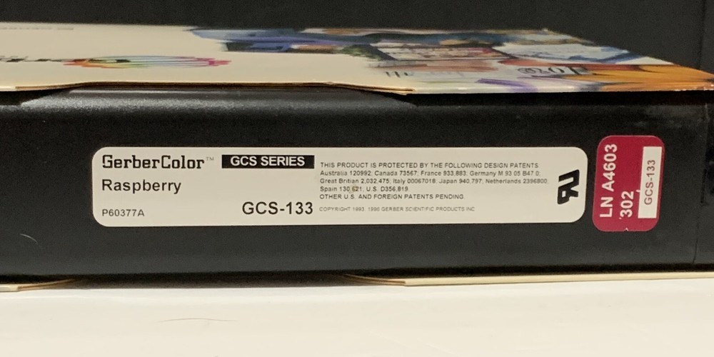 Gerber Edge Thermal Transfer Foil — Raspberry GCS-133