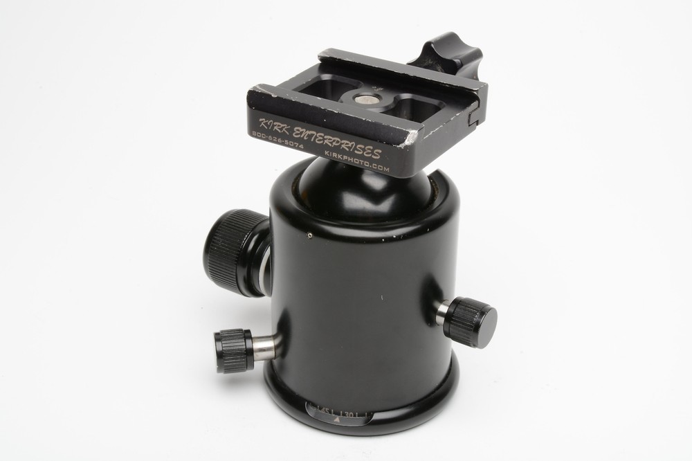 Kirk Enterprises BH-1 Ball Head without Quick Release Clamp, nice, smooth, clean