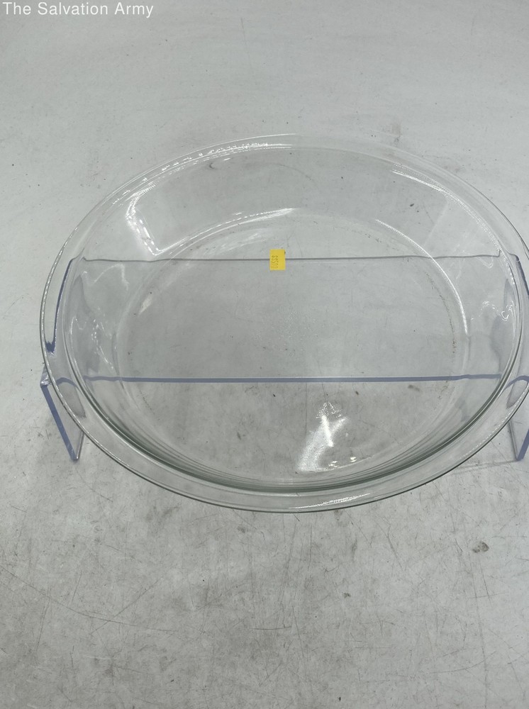 Pyrex Clear Glass Round Shape Collectible Kitchen Bakeware Pie Plate