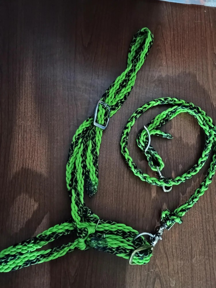 Lime Green and Black Tie Down with Strap NEW