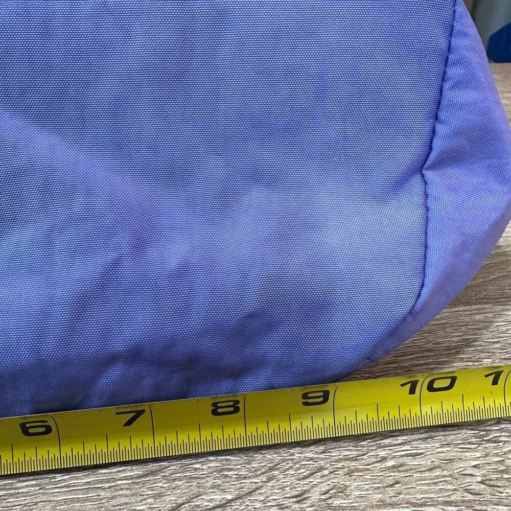 Kipling Live Light Backpack Solid Purple Multiple Padded Straps Zip Compartments