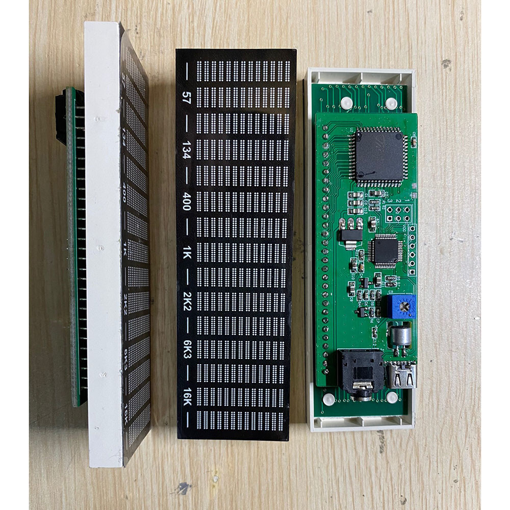 15-segment Spectrum Display LED Sound-controlled Audio Level Indicator VU Meter