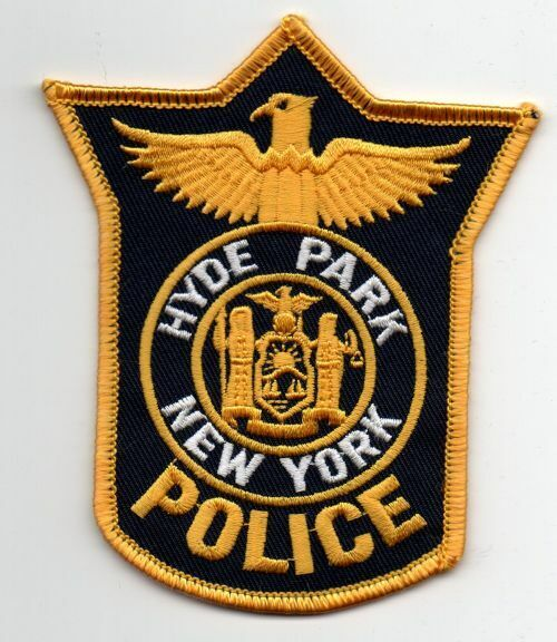NEW YORK HYDE PARK POLICE NICE SHOULDER PATCH SHERIFF