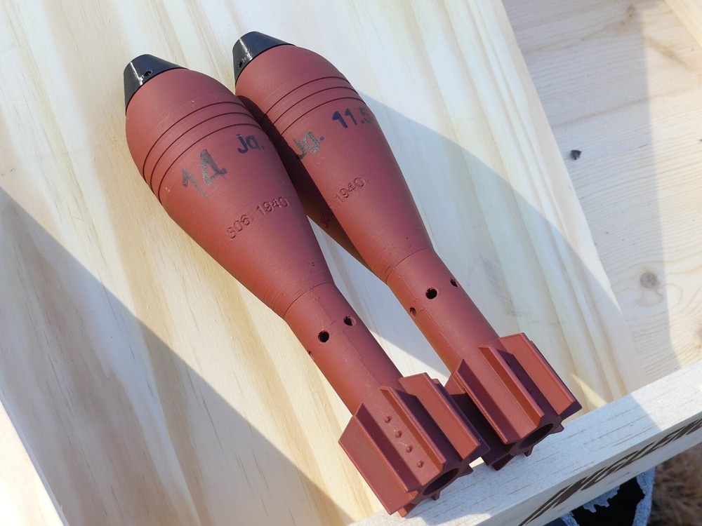 5cm German Wgr. 36 Shell 3d Replica