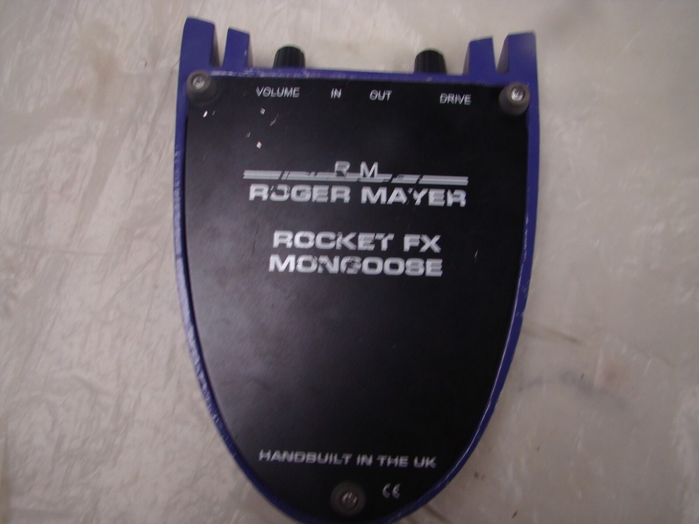 ROGER MAYER ROCKET FX MONGOOSE FUZZ PURPLE