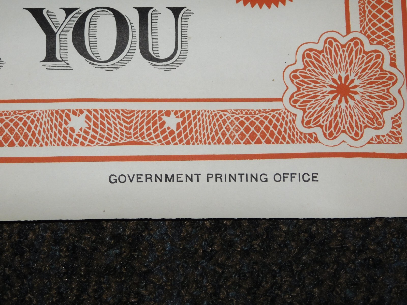 VINTAGE WWI WORLD WAR 1 NATIONAL WAR SAVINGS DAY WSS SAVE & BUY EAGLE POSTER