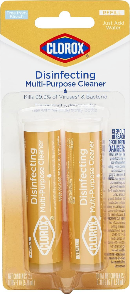 Clorox Multi-Purpose Cleaning Refill Cartridge for Multi-Purpose (2 Packs)