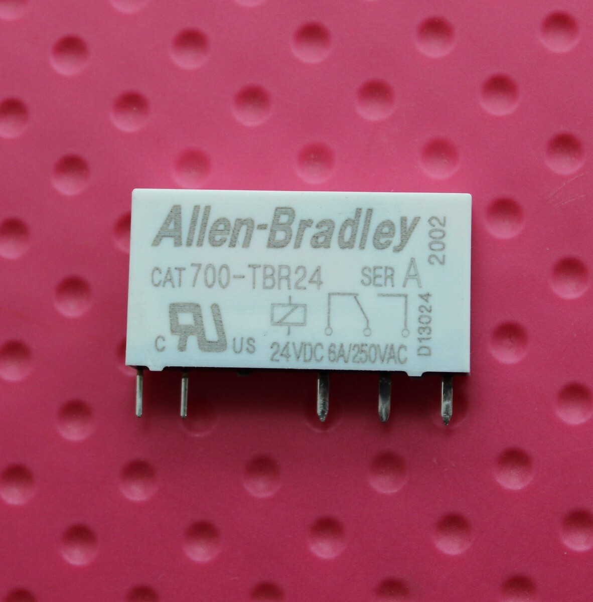 10pcs CAT 700-TBR24 6A 250VAC 24VDC 5Pins For Allen-Bradley CAT700-TBR24 Relay