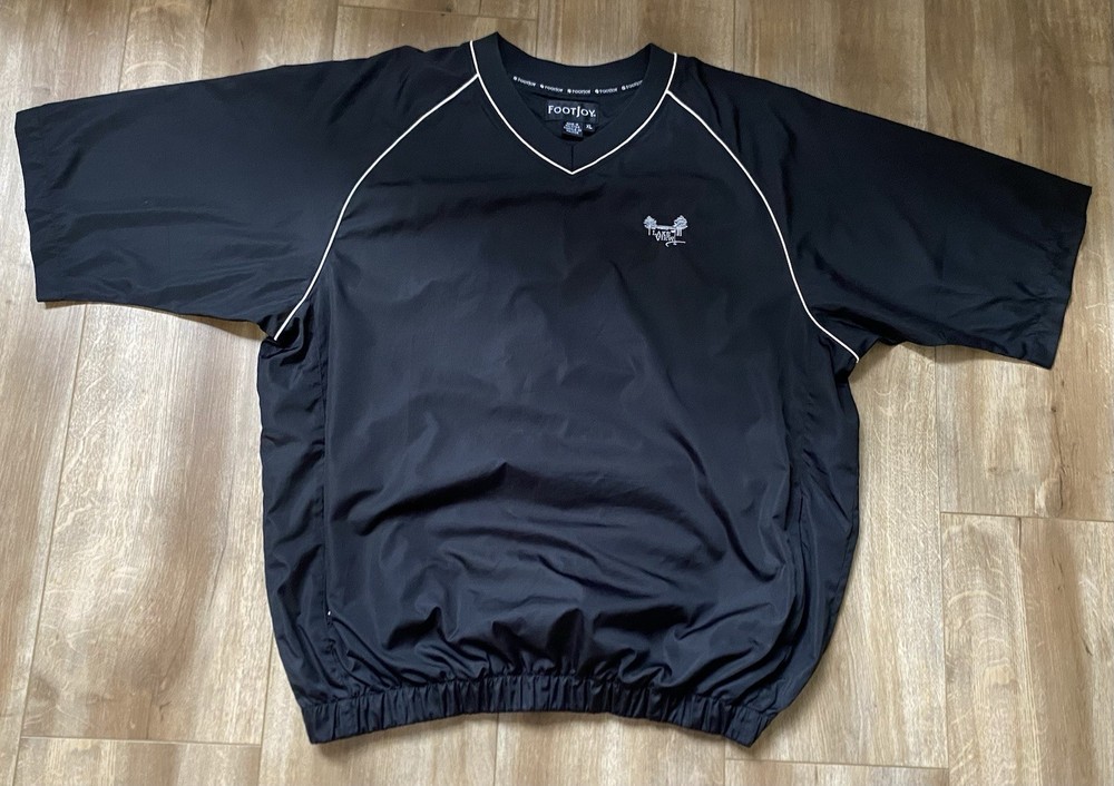 Footjoy Black pullover men’s XL golf Wind