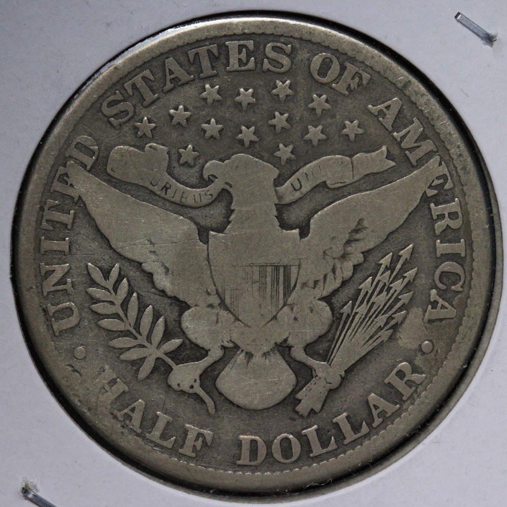 1912 Barber Half Dollar VG E518 QXCX