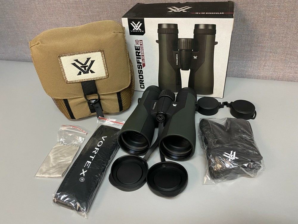 Vortex Crossfire HD 10X50 Binoculars CF-4313 Display