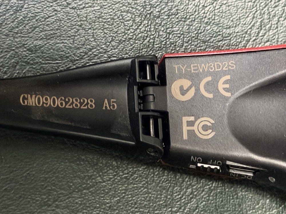 Panasonic TY-EW3D2M Active Shutter 3D Glasses Red OEM - Includes Case