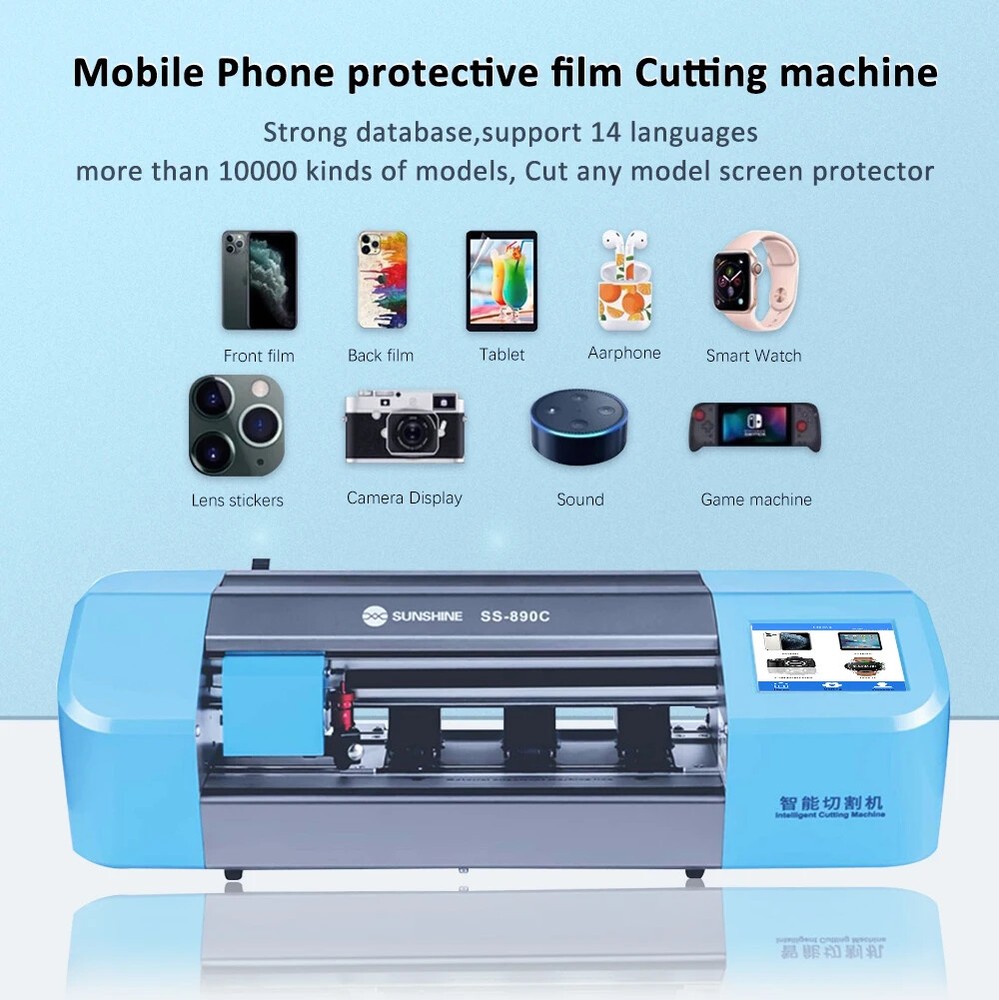 Automatic Mini Cutter Plotter Mobile Phone Screen Protector Cutting Machine