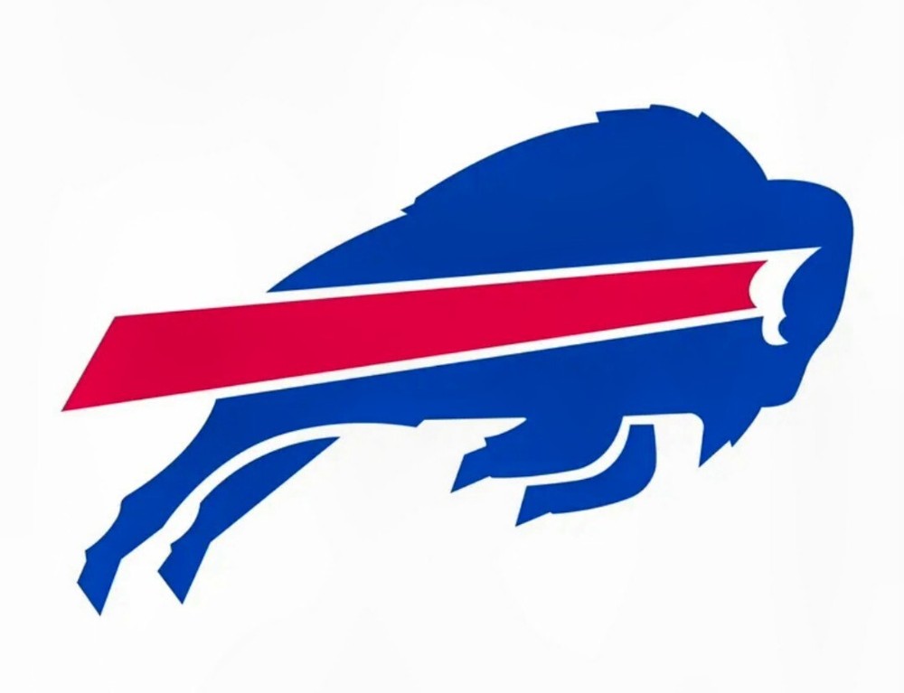 2-PACK  BUFFALO BILLS 4in. STICKERS