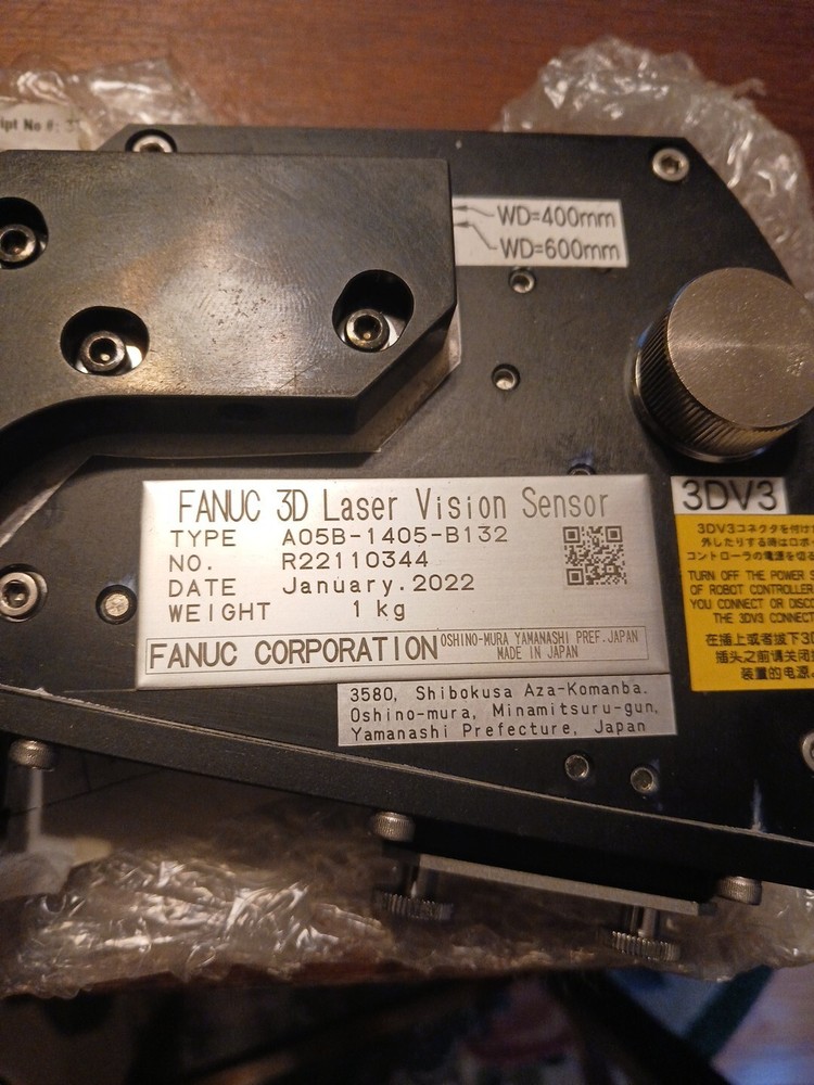 Fanuc 3D Laser Vision Sensor With Vision Camera New Open Box
