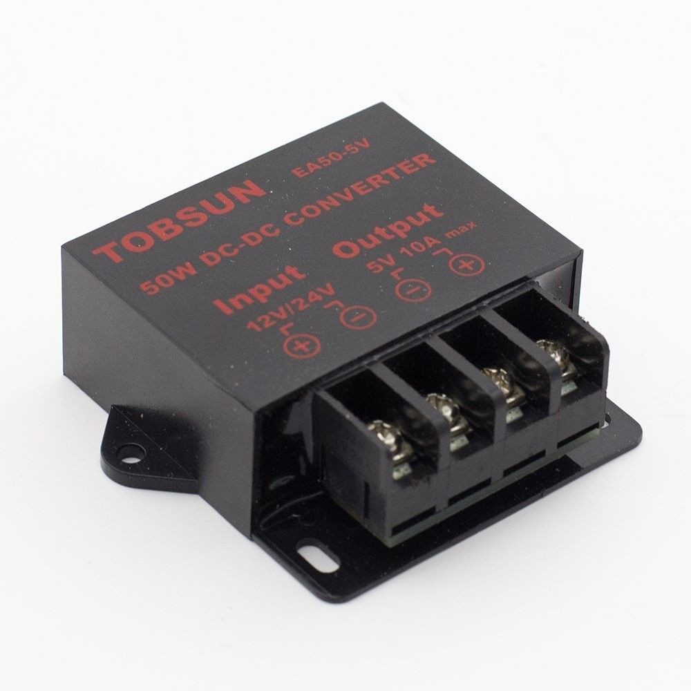 50W DC to DC 12V~24V to 5V 10A Converter Step Down Regulator Module