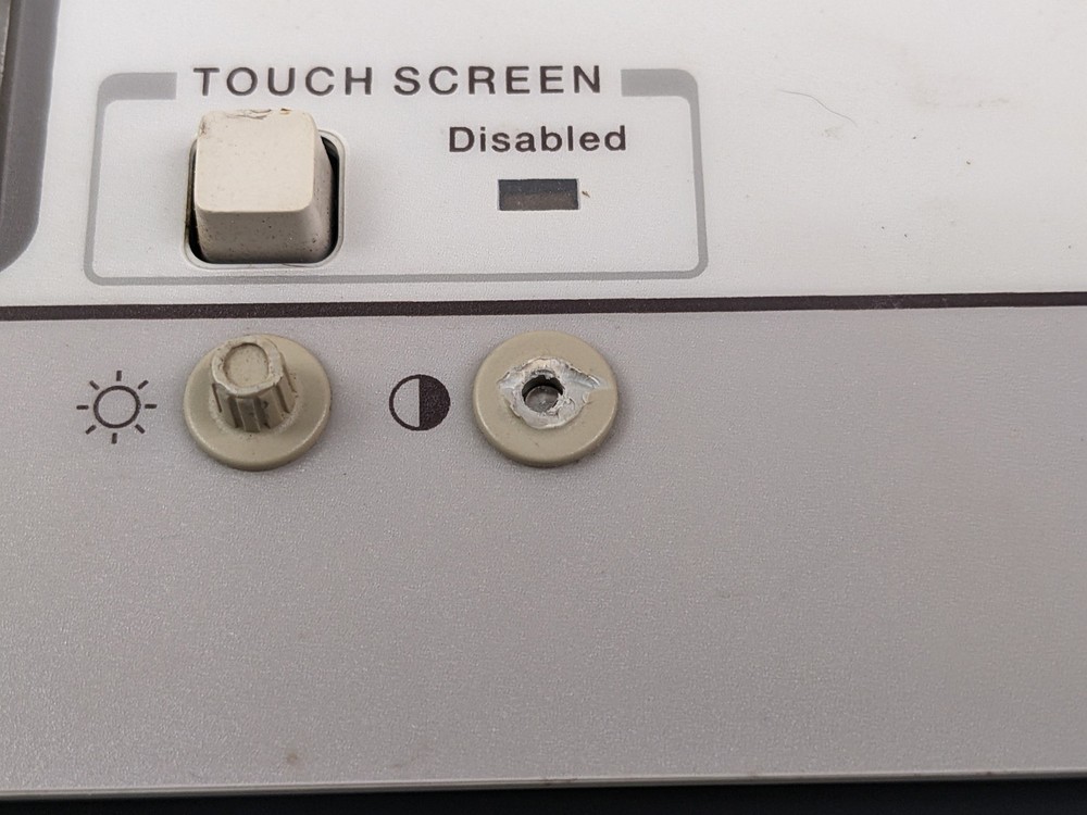 HP 16500B Front Panel + Touch Screen, Controls ~ Working
