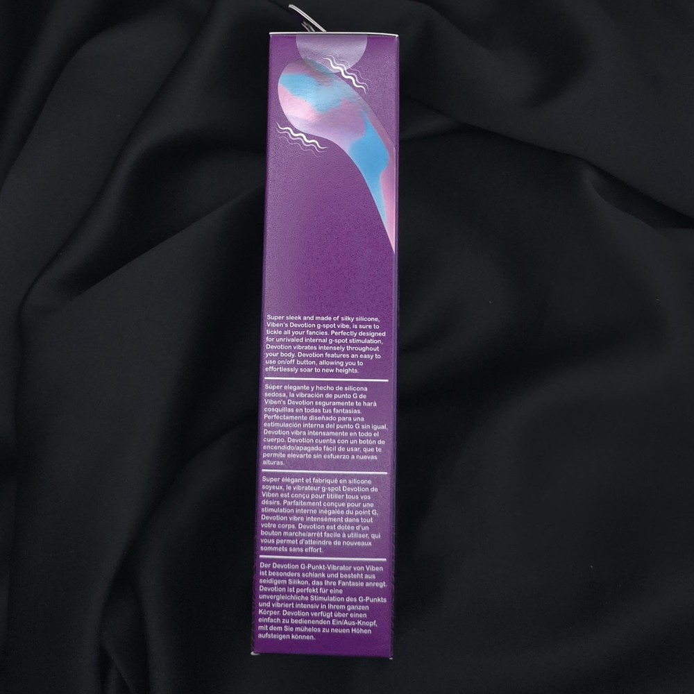 G Spot Vibrator Rechargeable Silicone Viben Devotion Waterproof