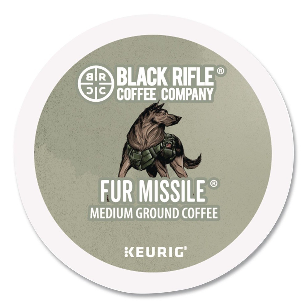 Keurig 5510CT Fur Missile Coffee K-Cups (88/CT) New