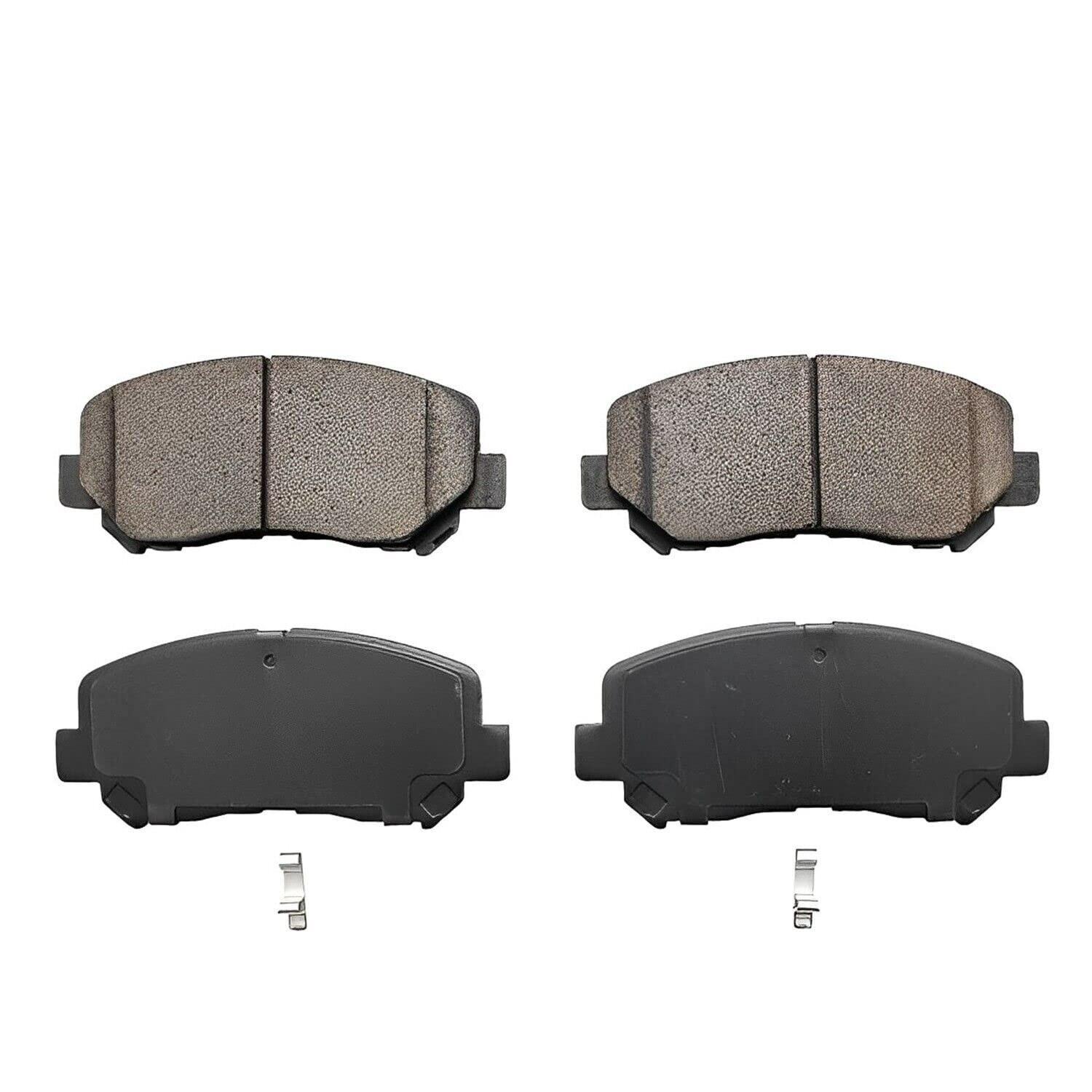Front & Rear Ceramic Brake Pads w/Hardware for 2016 2017 2018 - 2021 Mazda CX-5