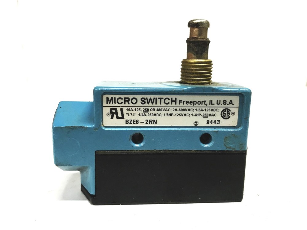 Honeywell Micro Switch Limit Switch BZE6-2RH USED